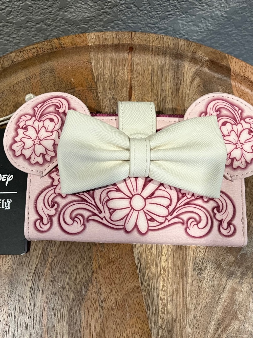 Loungefly Disney Minnie Mouse Foral Ears Wallet